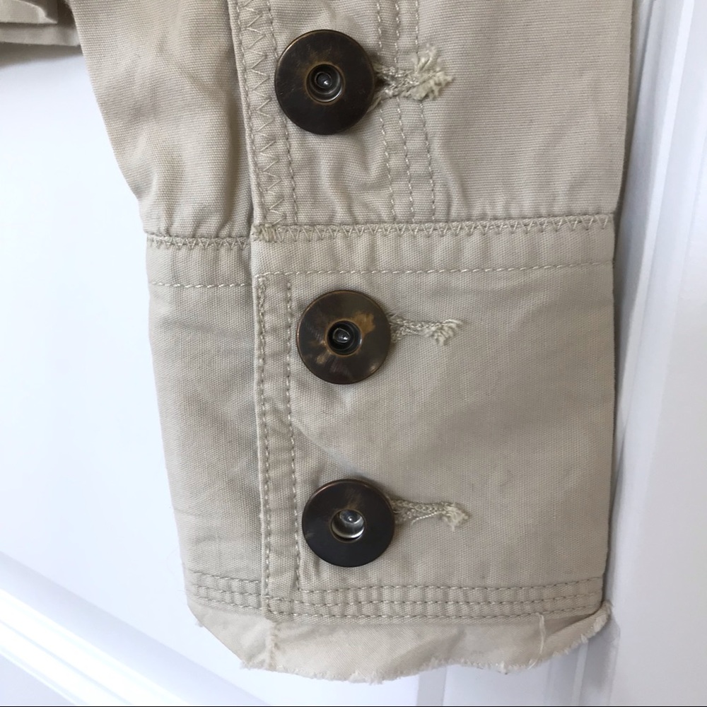 Vintage 2000’s Cotton Raw Edge Jacket - Picture 9 of 13